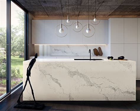 statue dior|calacatta nuvo Caesarstone.